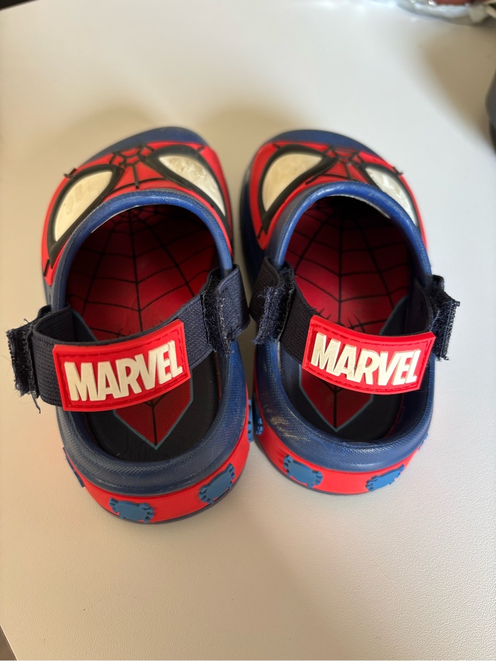Marvel Kids Spider-Man Crocs Toddler size 7